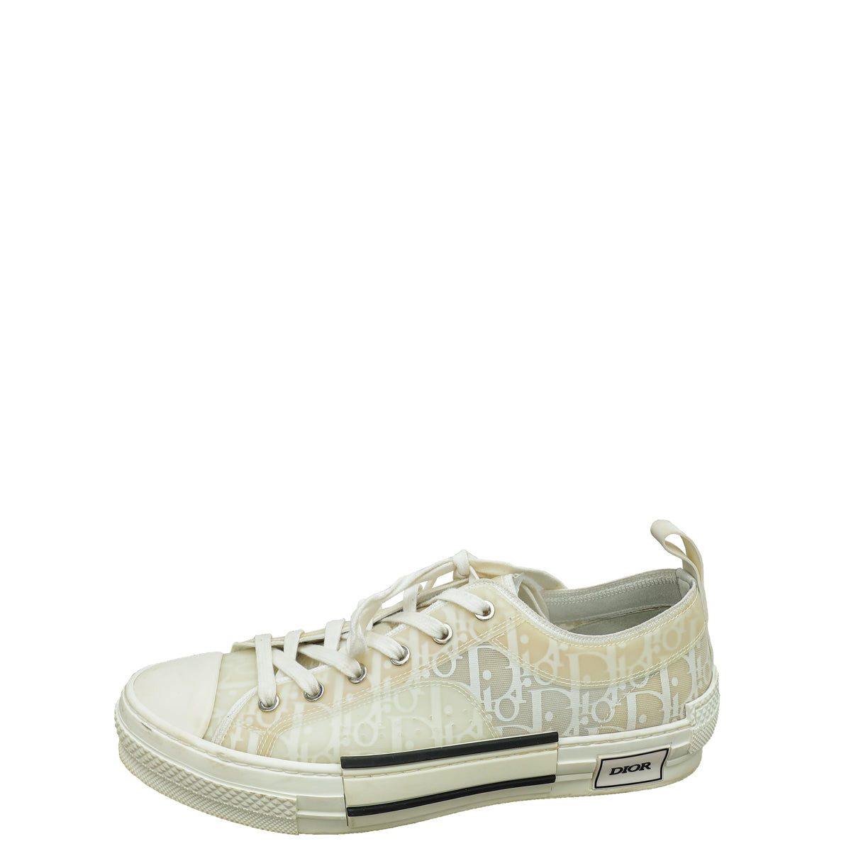 Christian Dior White B23 Low Top Sneaker 42.5