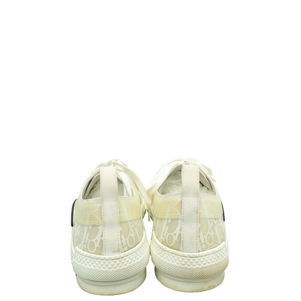 Christian Dior White B23 Low Top Sneaker 42.5