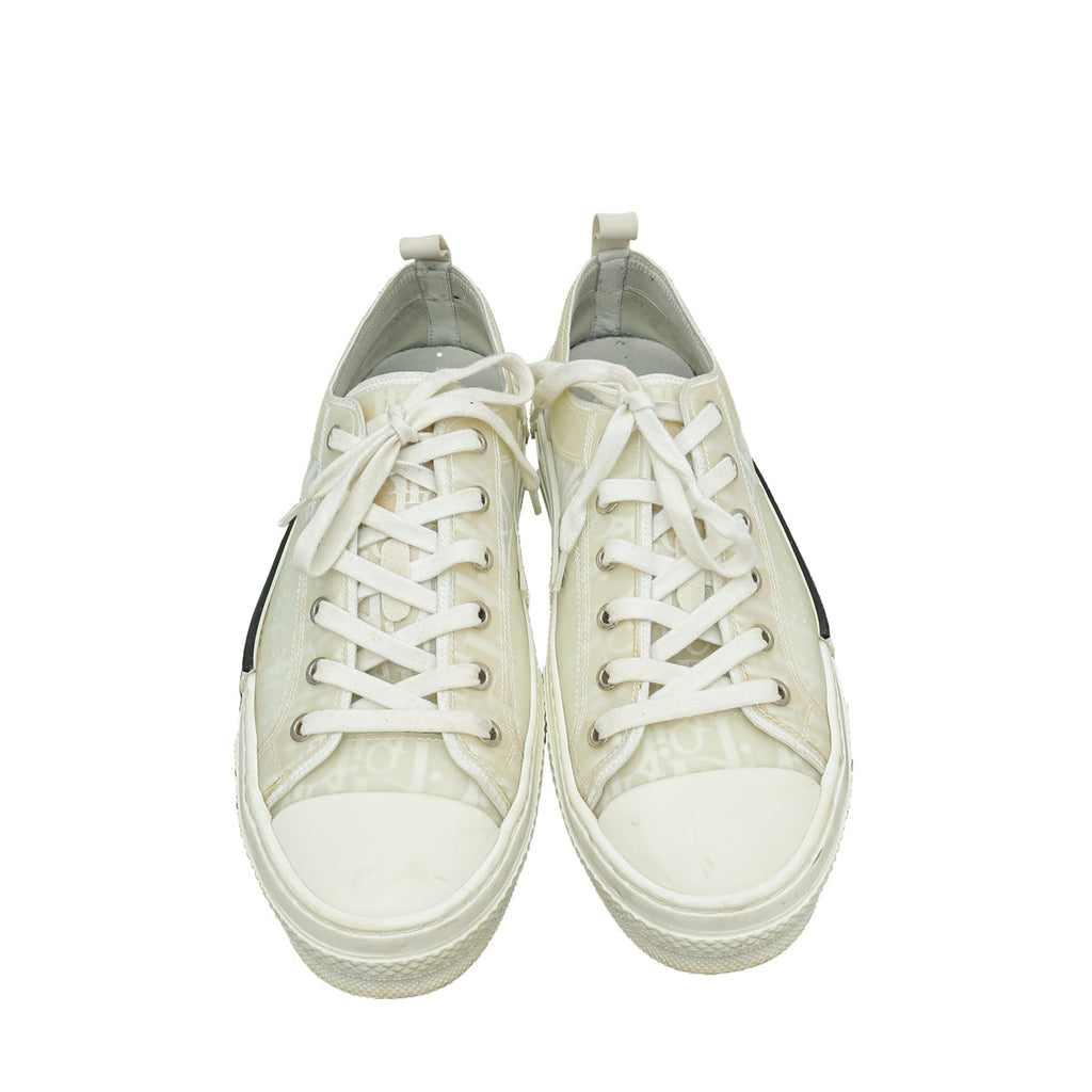 Christian Dior White B23 Low Top Sneaker 42.5