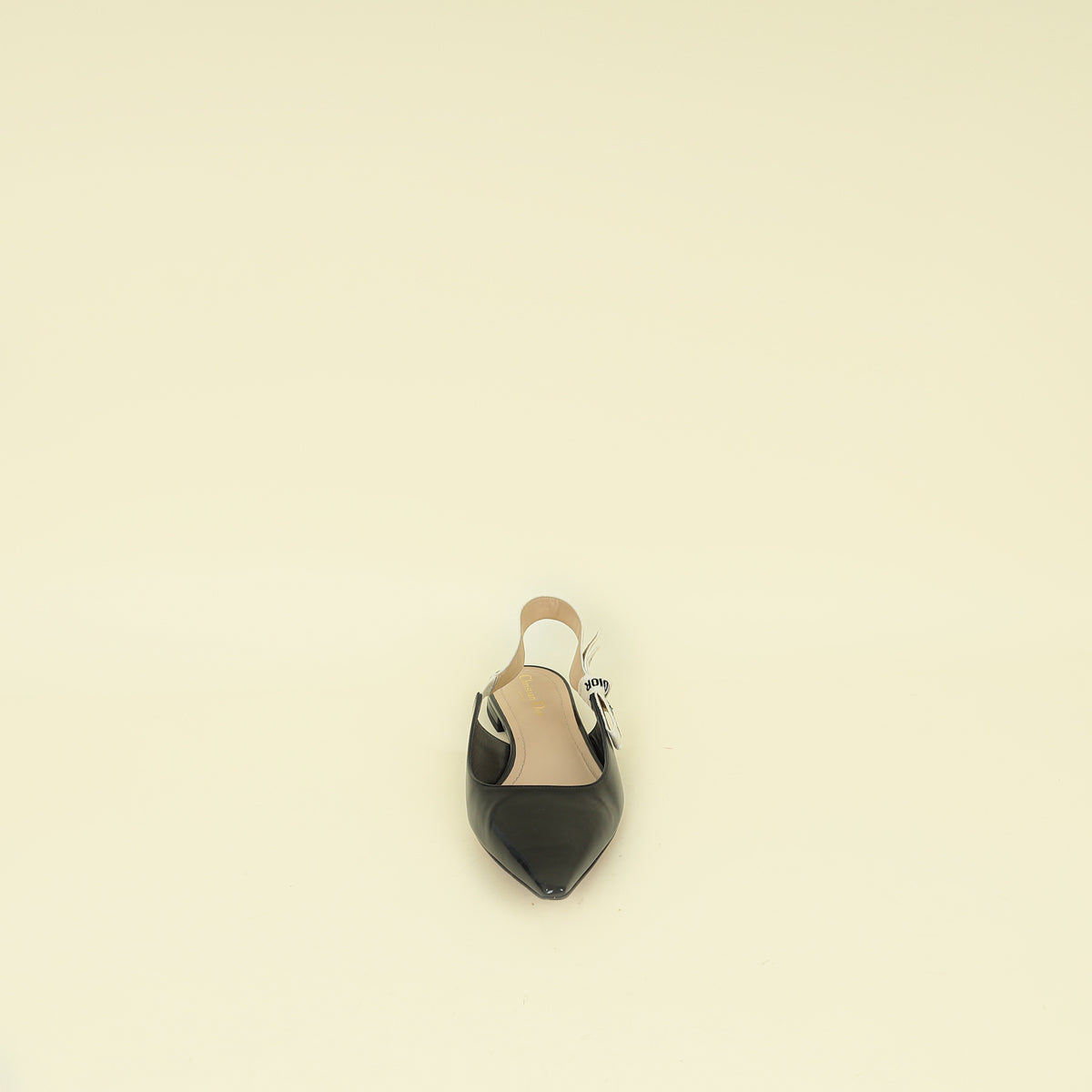 Christian Dior Black J'adior Flat Slingback 42