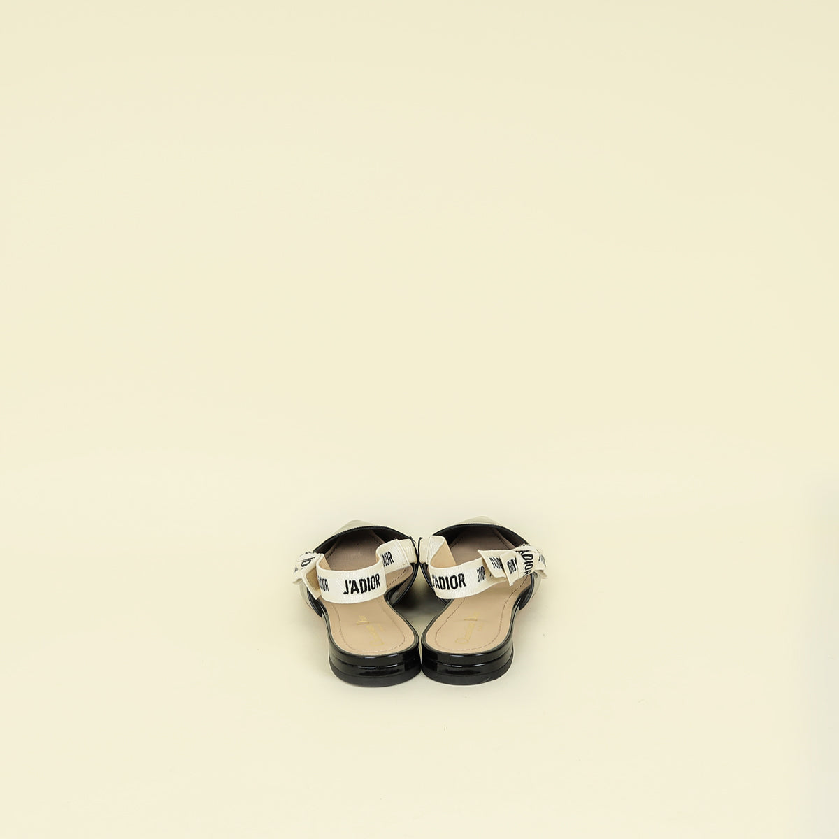 Christian Dior Black J'adior Flat Slingback 42