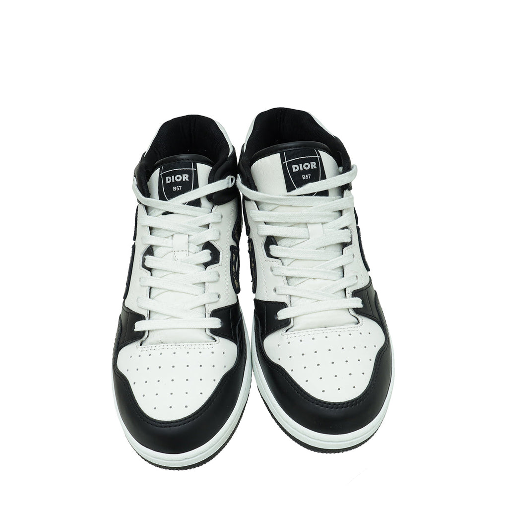 Christian Dior Bicolor B57 Mid Top Sneaker 43