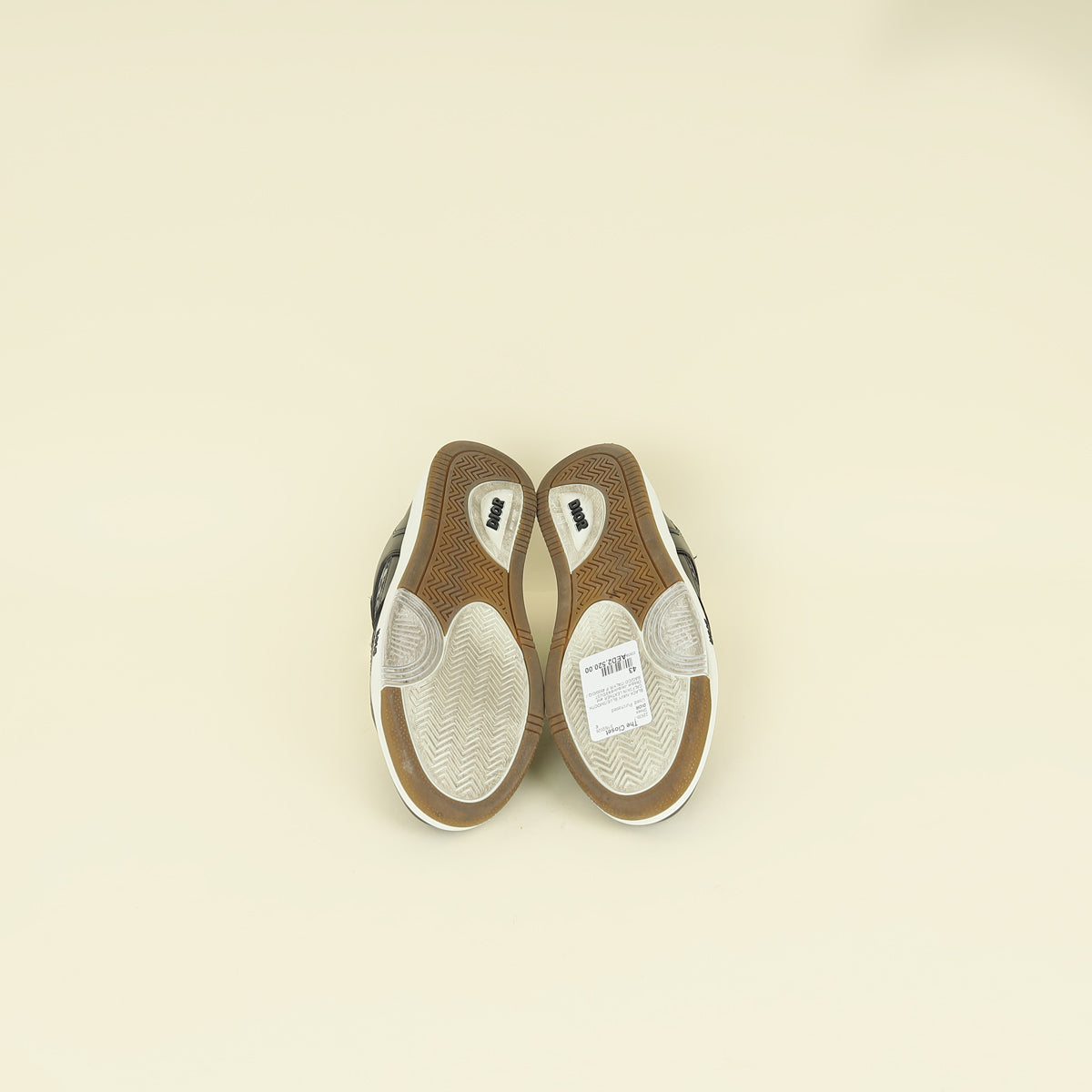 Christian Dior Bicolor B27 Uptown Low-Top Sneaker 43