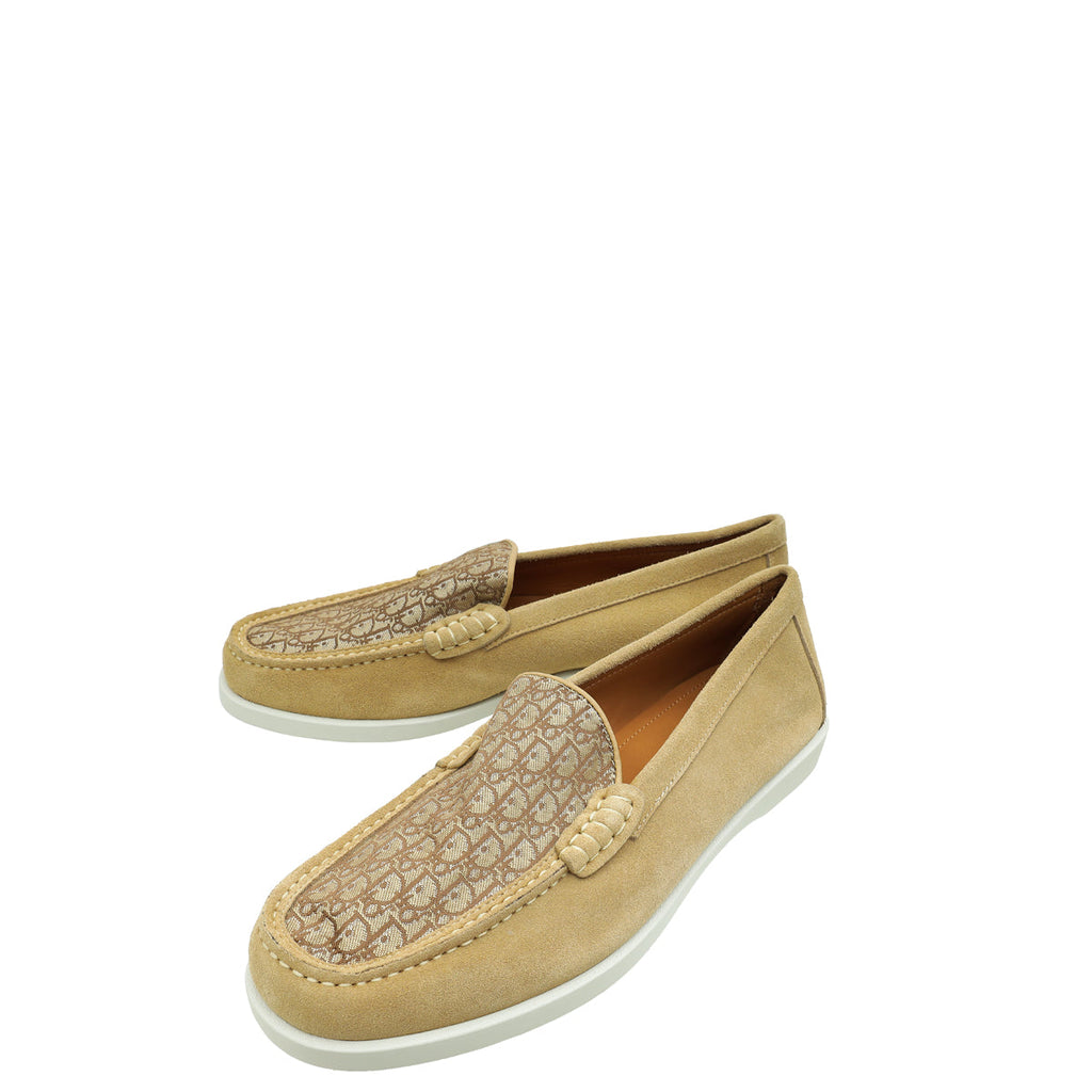 Christian Dior Beige Granville Men's Loafer 45