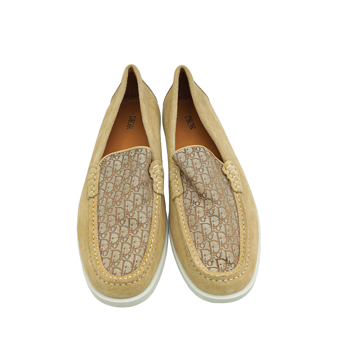 Christian Dior Beige Granville Men's Loafer 45