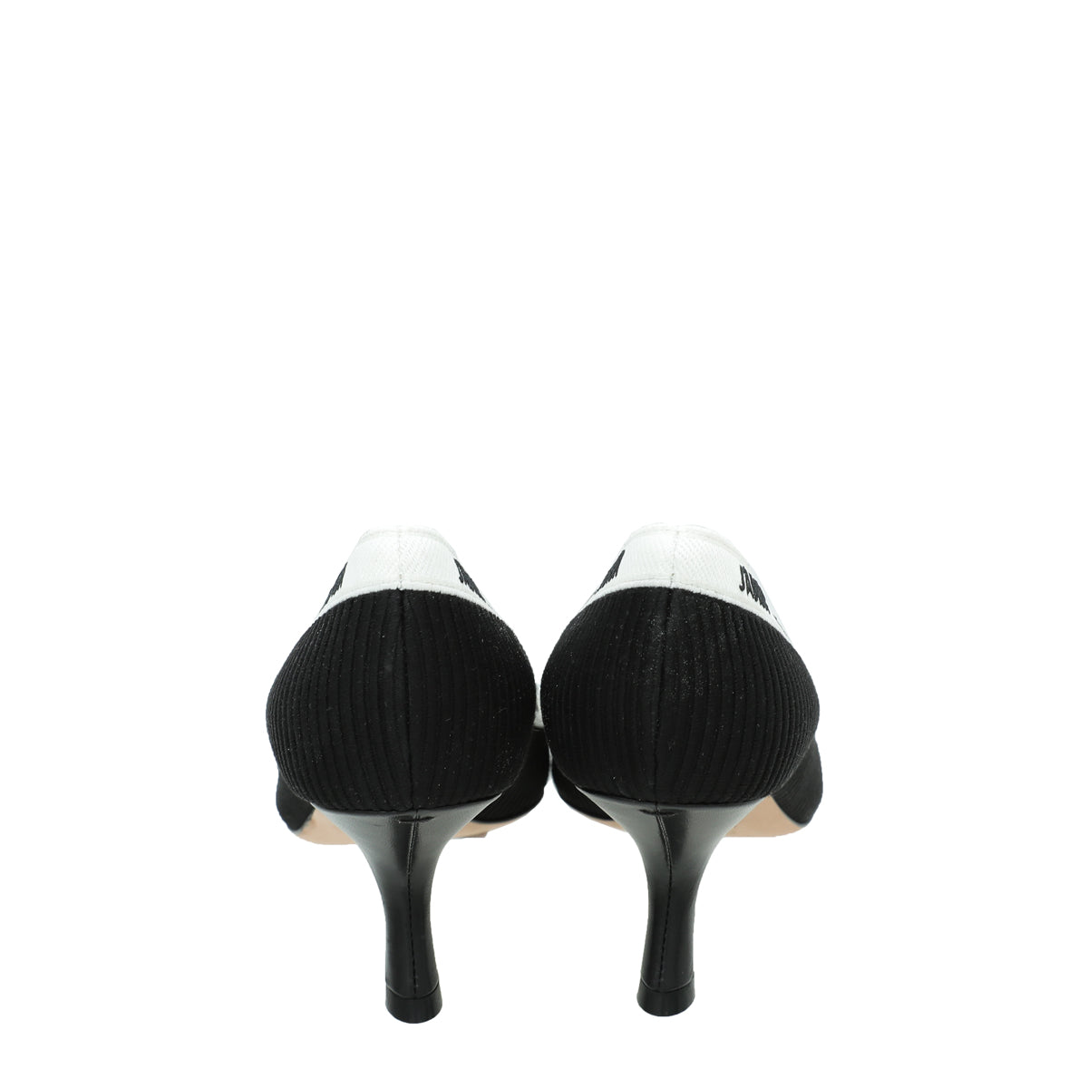 Christian Dior Black J'adior Embroidered Technical Pump 38.5