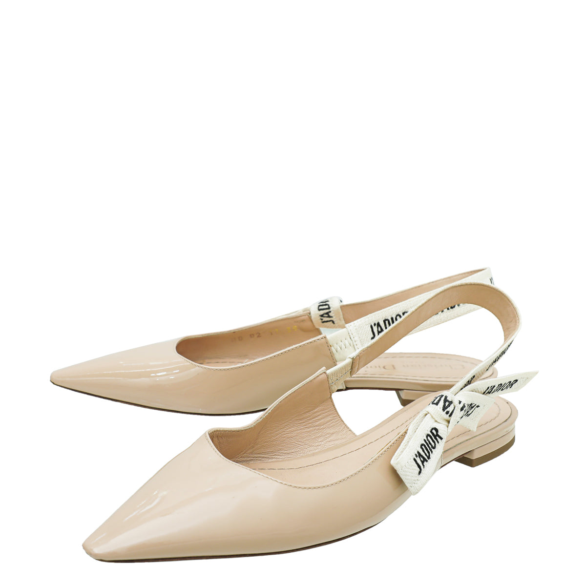 Christian Dior Nude J'Adior Flat Slingback 38