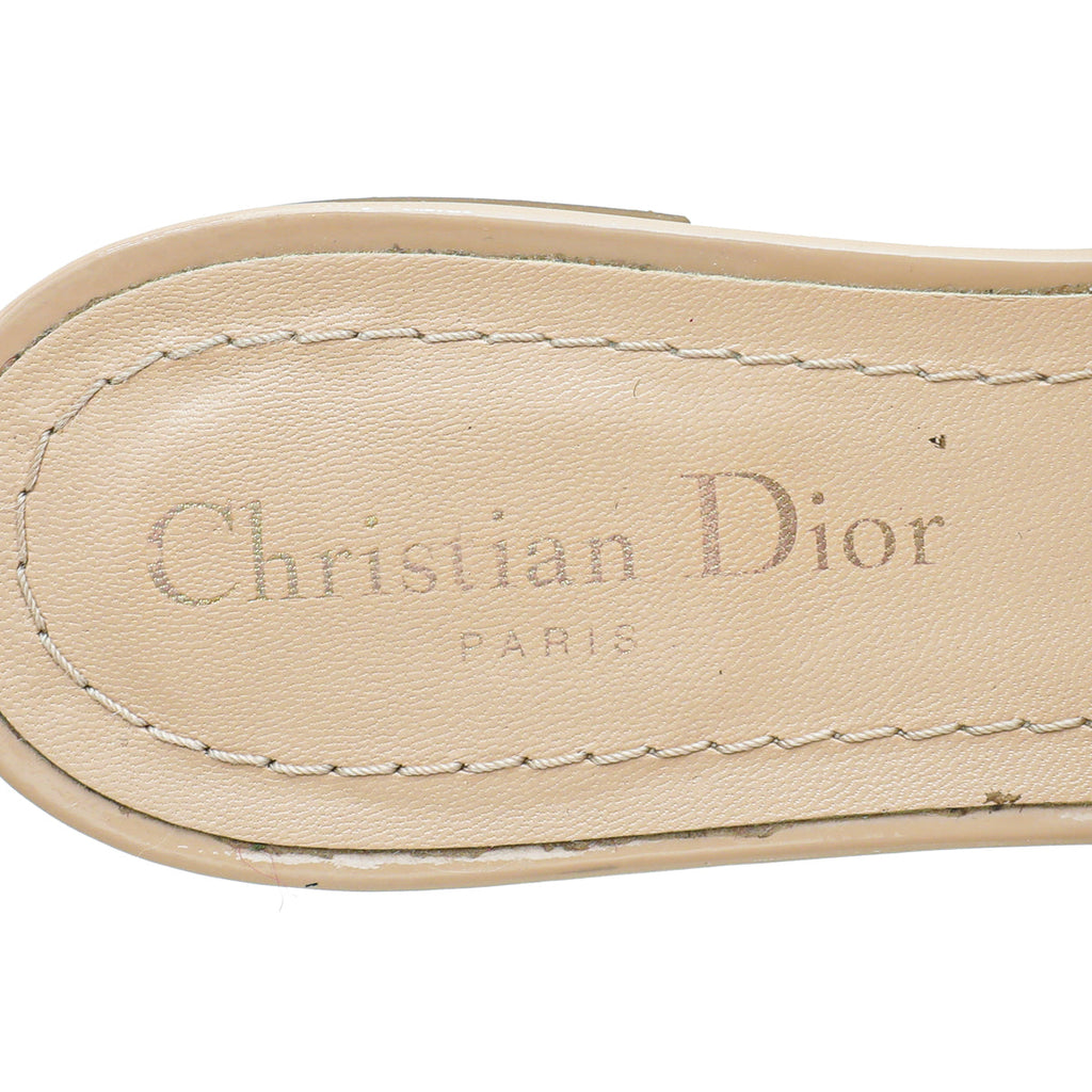 Christian Dior Nude J'Adior Flat Slingback 38