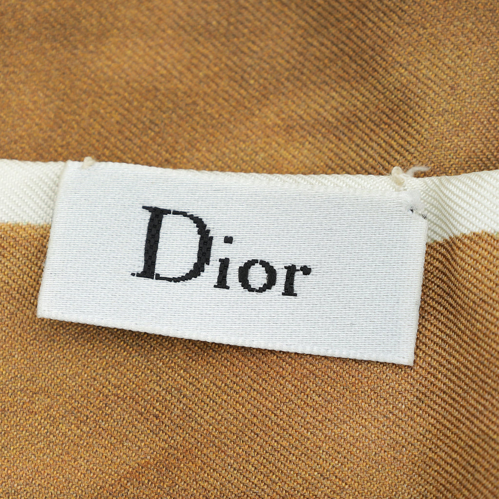 Christian Dior Multicolor Mitzah ABCDIOR S Scarf Silk Twilly