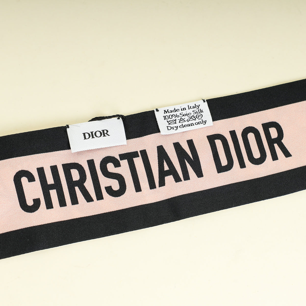Christian Dior Multicolor D-Floral Mitzah Silk Twilly