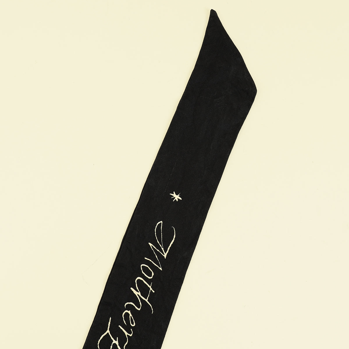 Christian Dior Black Multicolor "Death Motherpeace Tarot" Mitzah Scarf