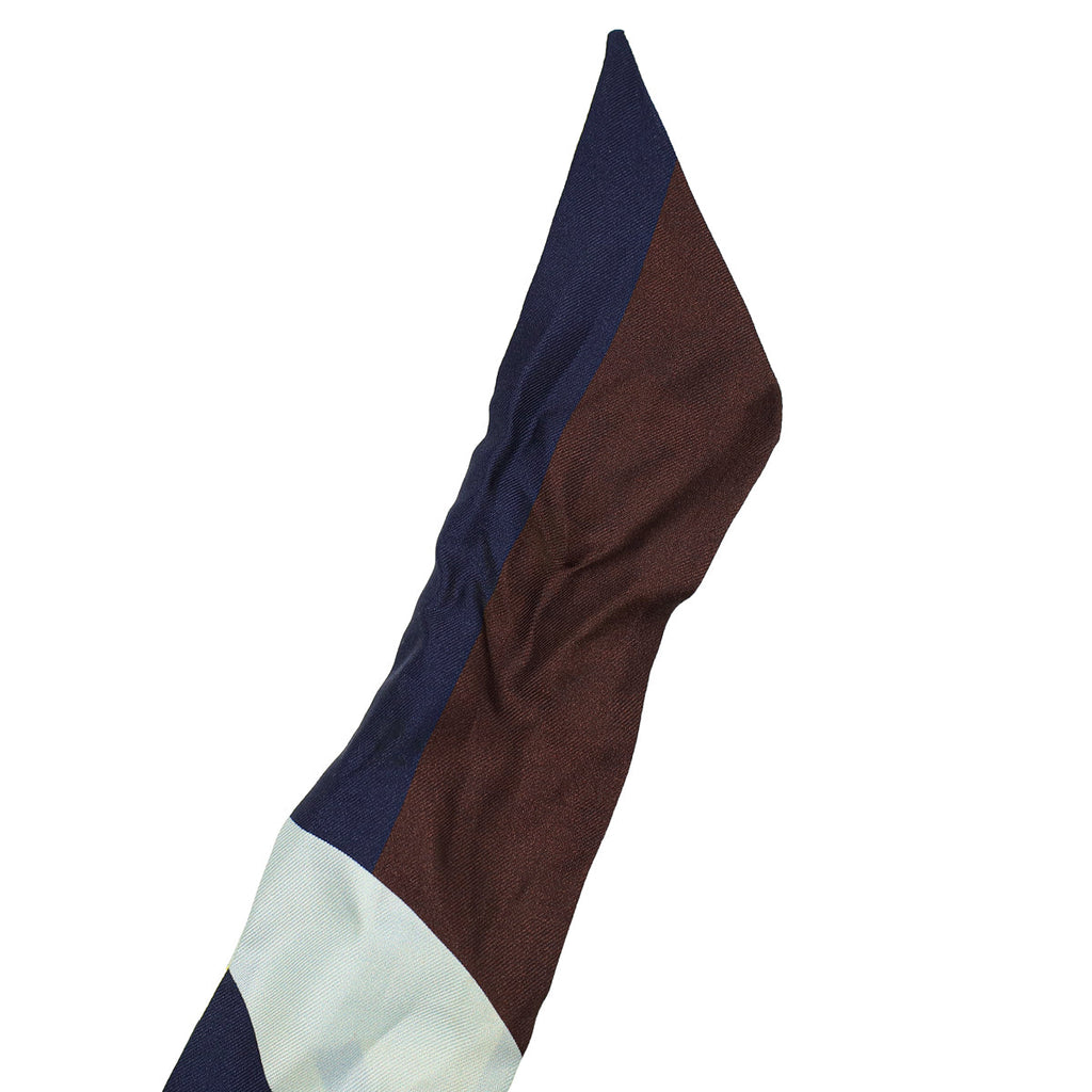 Christian Dior Multicolor Silk ABCDior "R" Mitzah Scarf