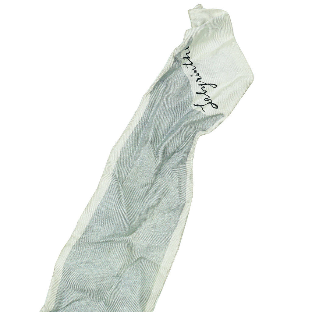 Christian Dior Grey Multicolor Abcdior Zodiac Mitzah L Scarf Twilly