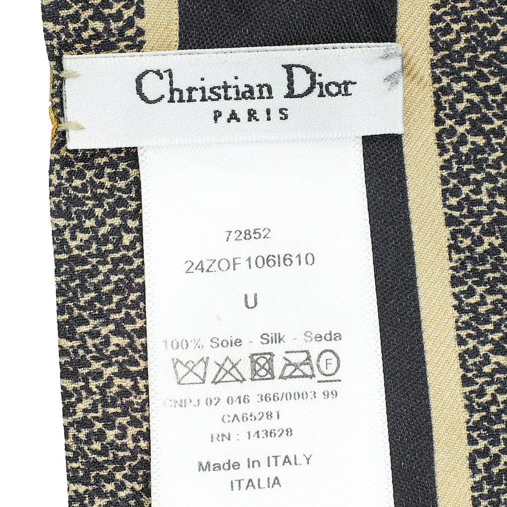 Christian Dior Multicolor Mitzah Toile de Jouy Twilly