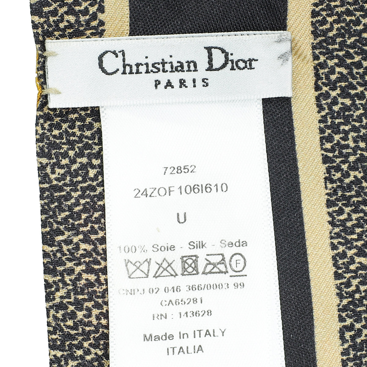 Christian Dior Multicolor Mitzah Toile de Jouy Twilly