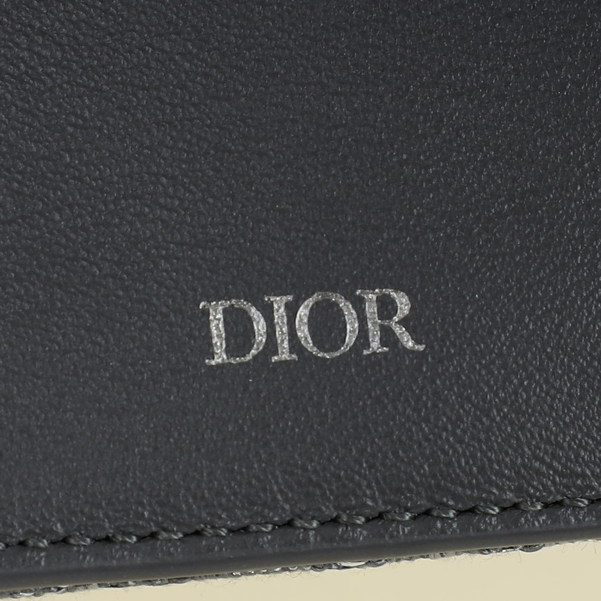 Christian Dior Bicolor Oblique Bifold Card Holder