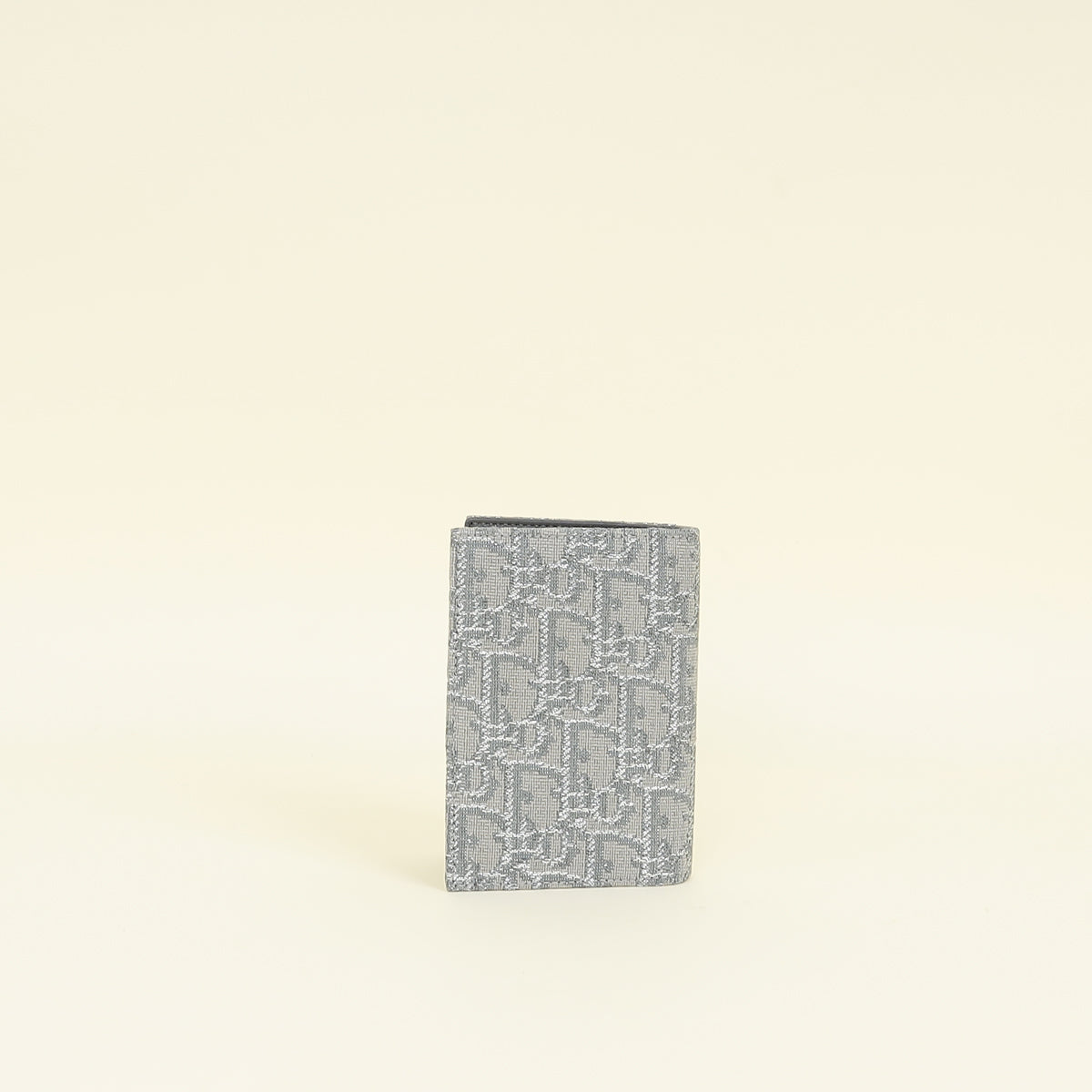 Christian Dior Bicolor Oblique Bifold Card Holder