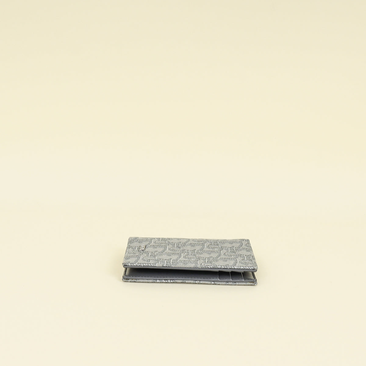 Christian Dior Bicolor Oblique Bifold Card Holder