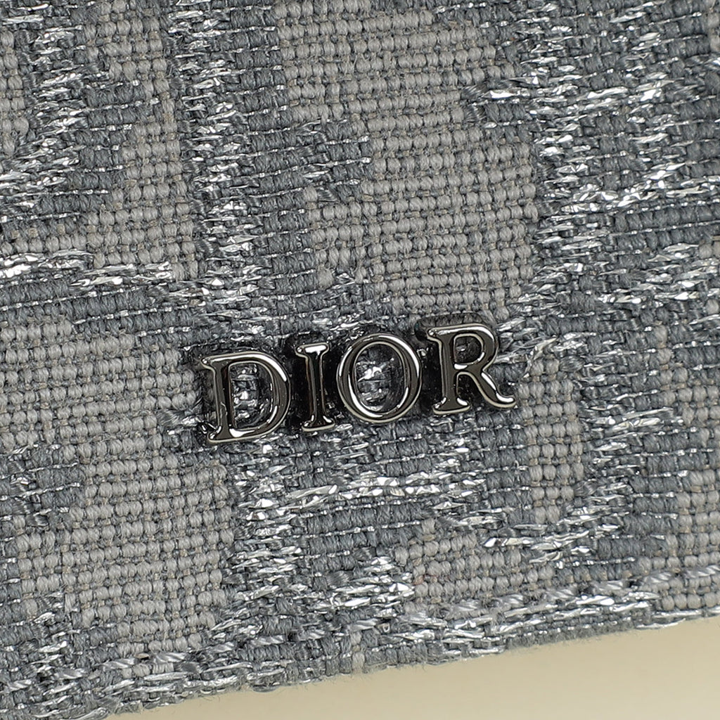 Christian Dior Bicolor Oblique Bifold Card Holder