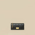 Christian Dior Black Cannage Diorling Chain Wallet