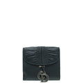 Christian Dior Black Karenina French Wallet