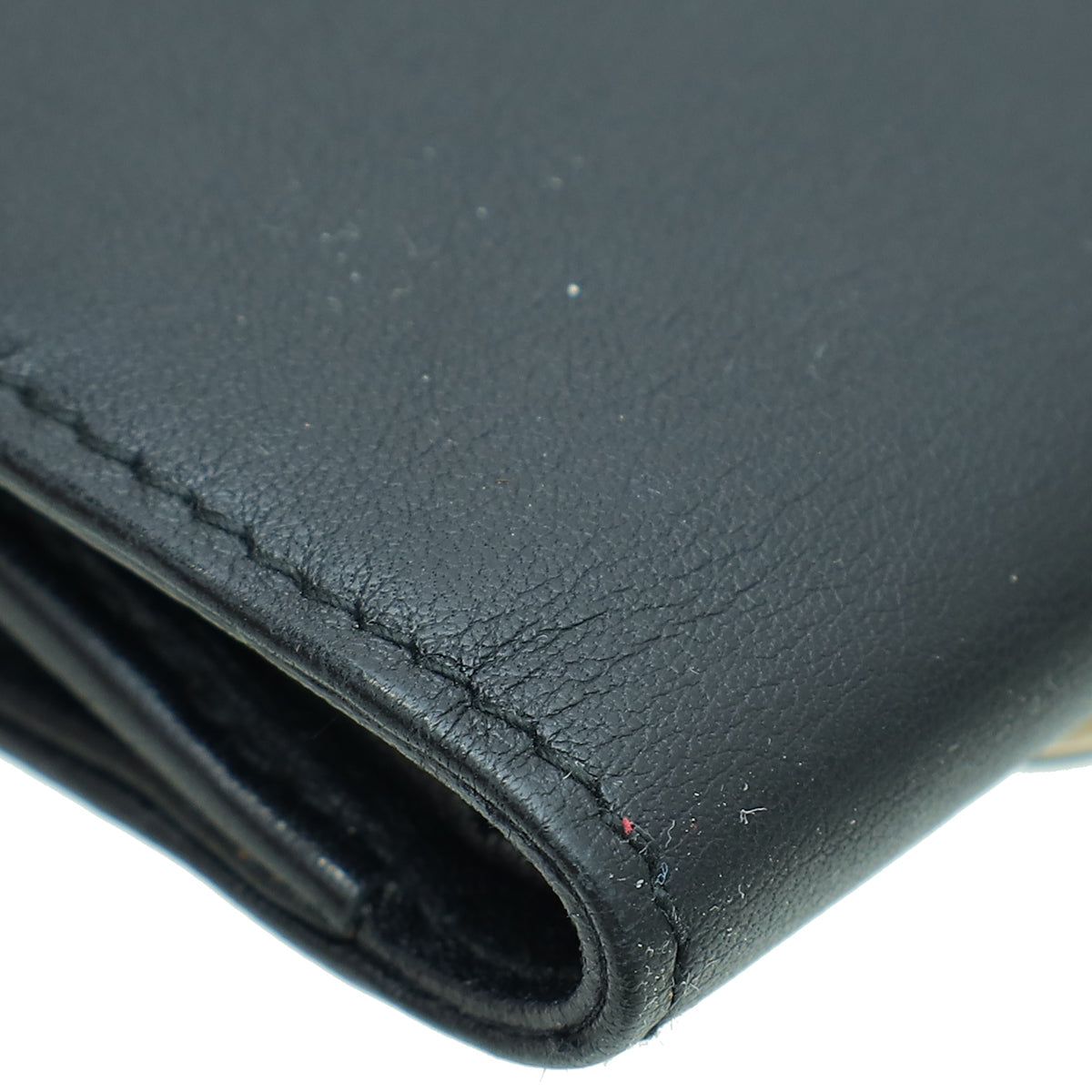 Christian Dior Black Karenina French Wallet