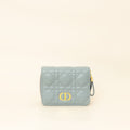 Christian Dior Cloud Blue Caro Scarlet Wallet