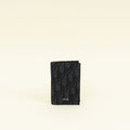 Christian Dior Black Oblique Vertical Wallet