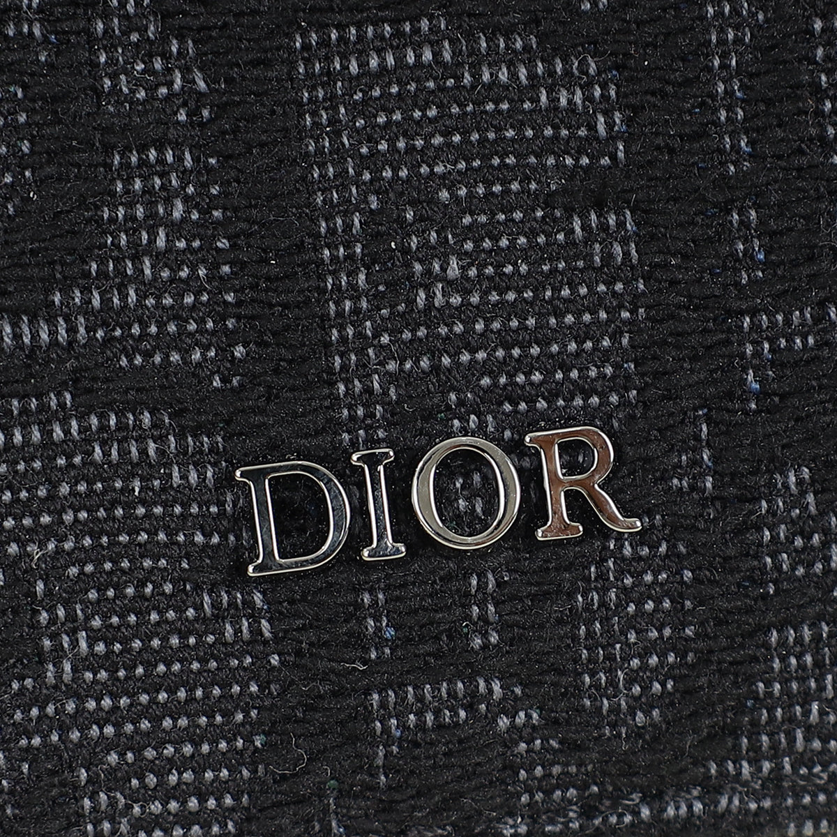 Christian Dior Black Oblique Vertical Wallet