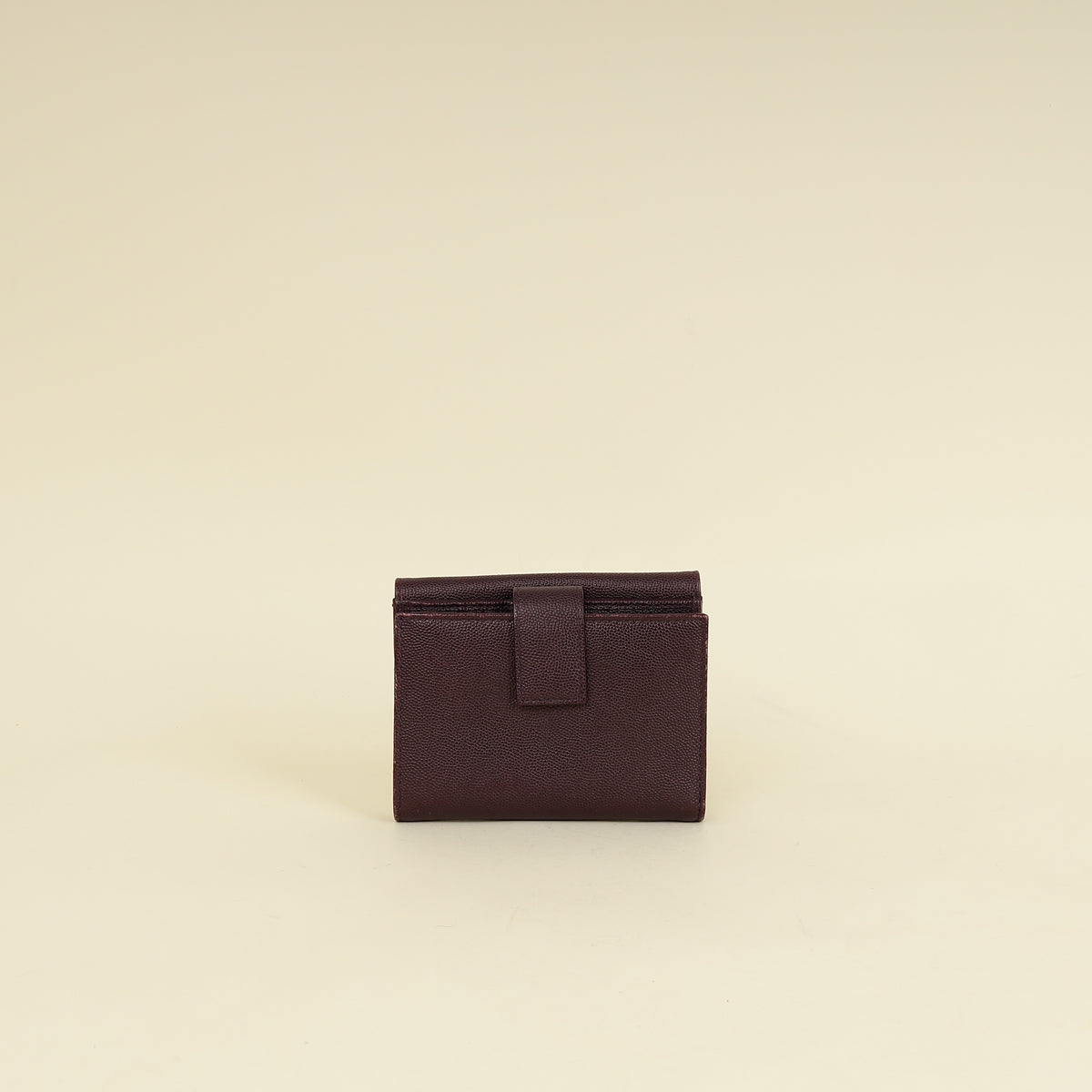 Christian Dior Dark Violet CD Leather Wallet
