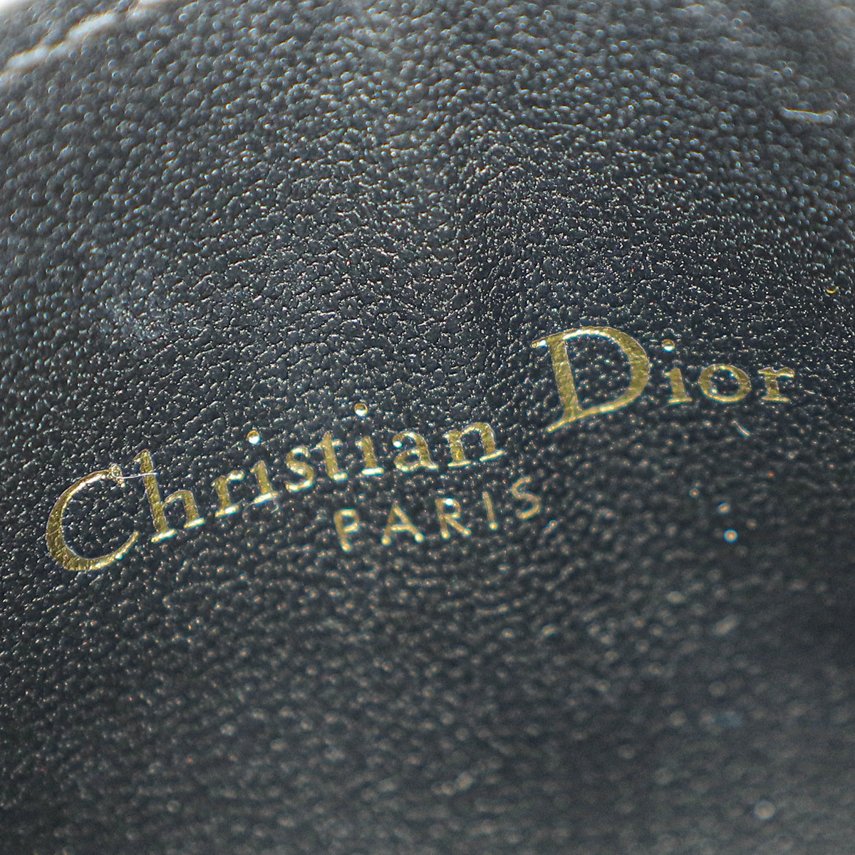 Christian Dior Black 30 Montaigne Card Holder