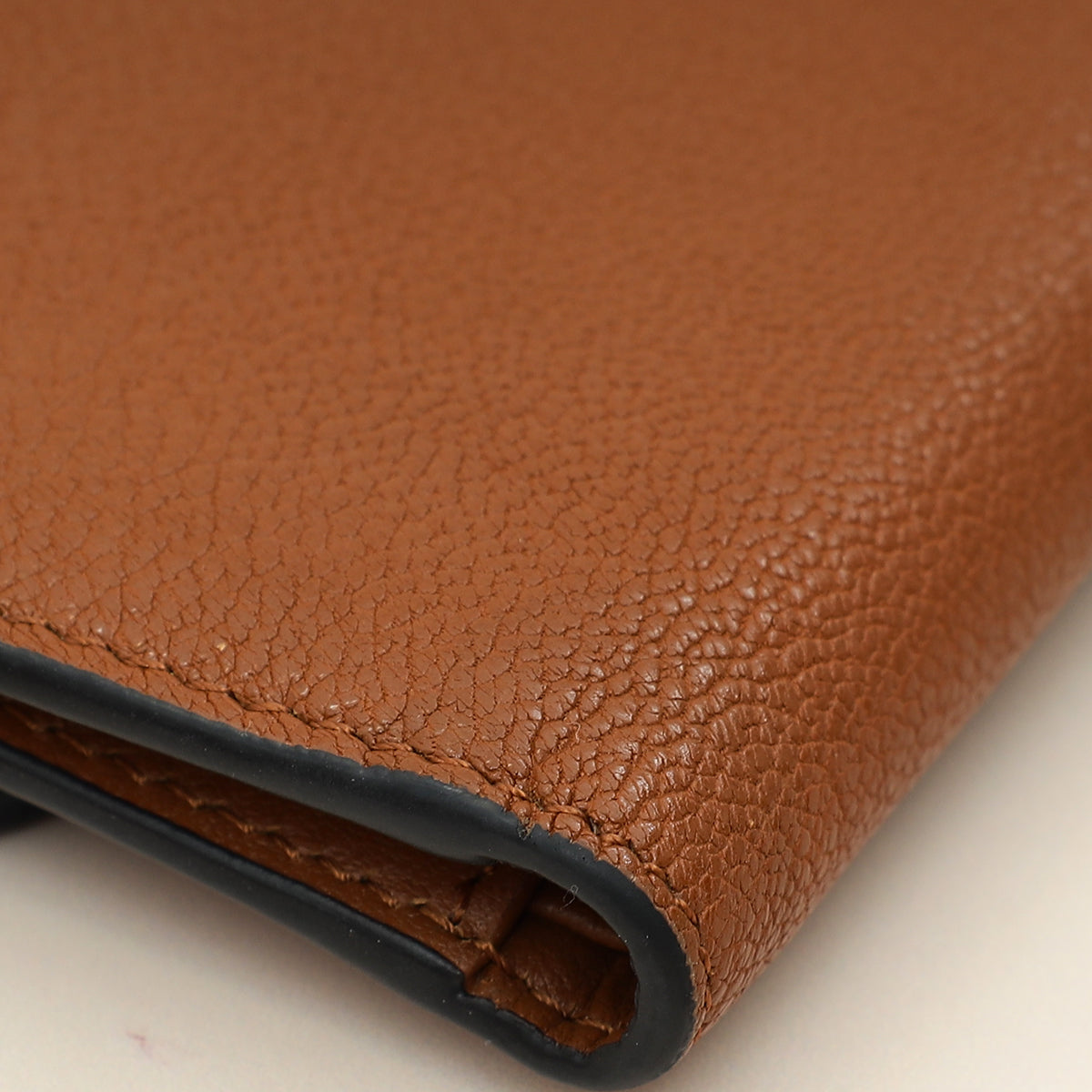 Christian Dior Brown Saddle Lotus Wallet