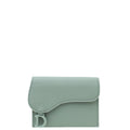 Christian Dior Grey Saddle Matte 5 Gusset Card Holder