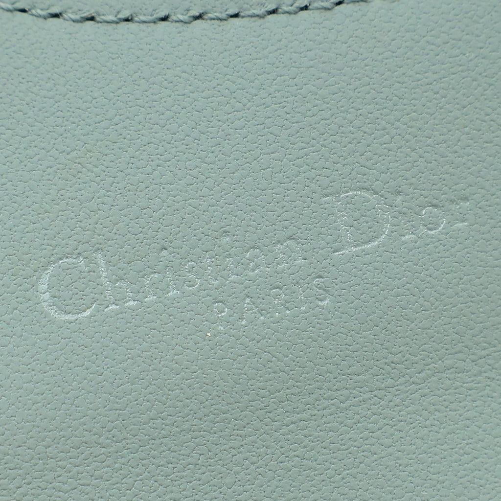 Christian Dior Grey Saddle Matte 5 Gusset Card Holder