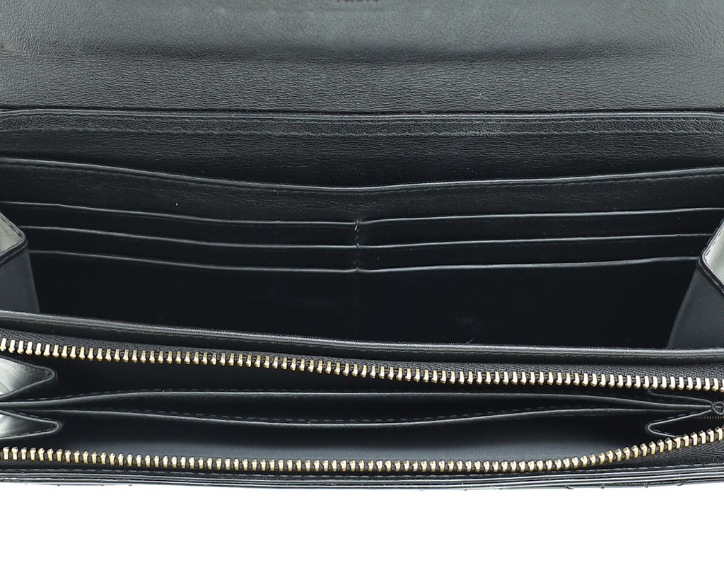 Christian Dior Black Lady Dior Wallet on Chain