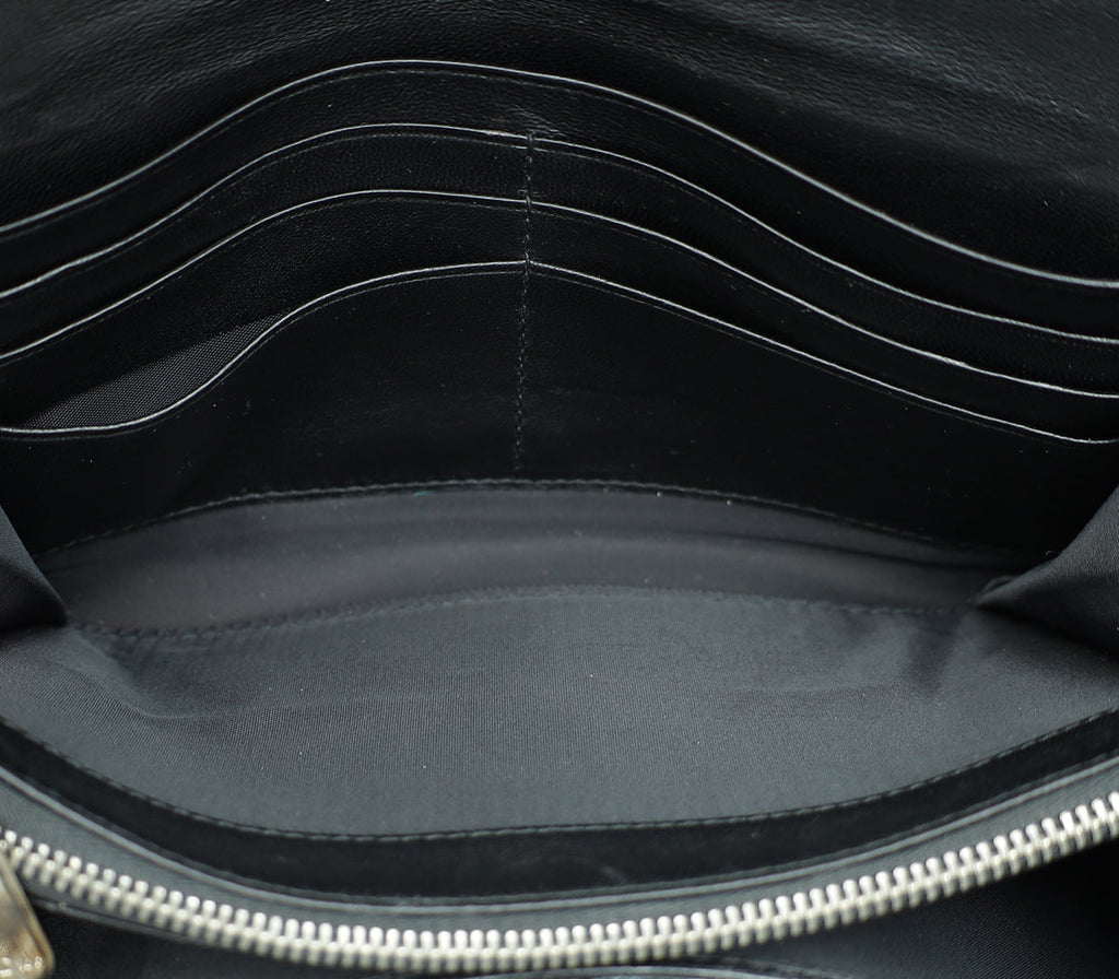 Christian Dior Black Continental Wallet