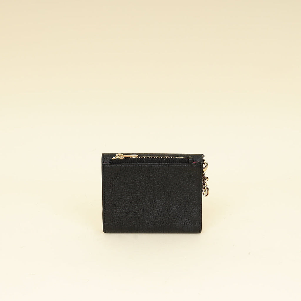 Christian Dior Bicolor Diorissimo Medium Envelope Wallet