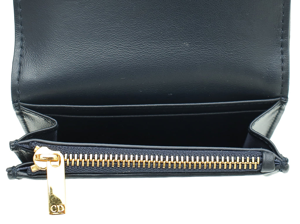 Christian Dior Blue XS 30 Montaigne Wallet