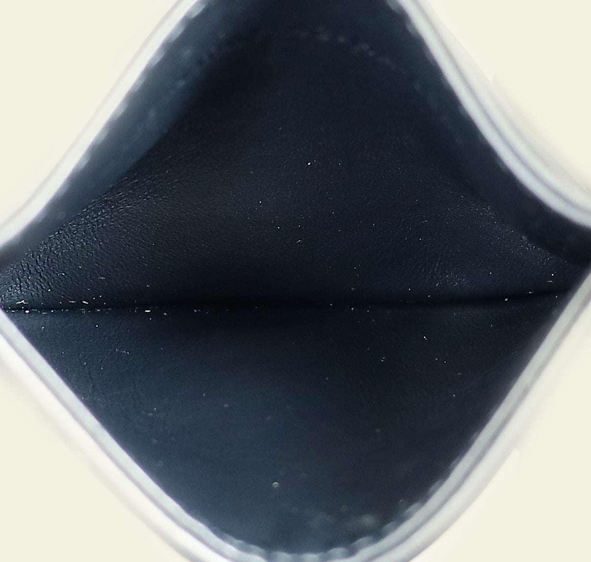 Christian Dior Navy Blue Oblique 30 Montaigne Freesia Card Holder