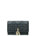Christian Dior Black My Dior Glycine Cannage Wallet
