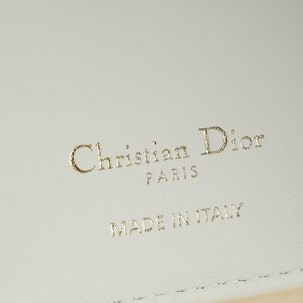 Christian Dior Bicolor 30 Montaigne Dahlia Wallet