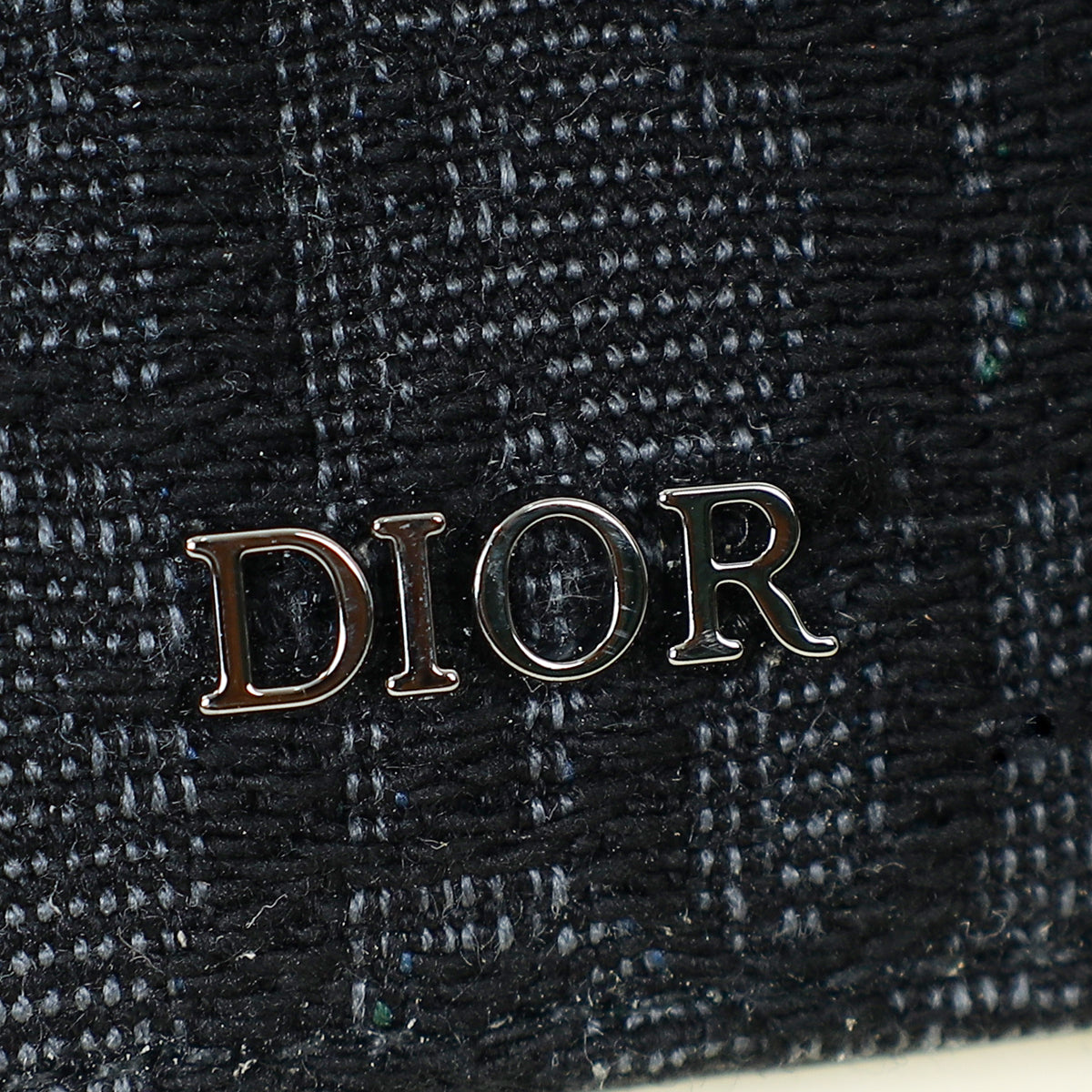 Christian Dior Black Vertical Card Holder W/ Strap