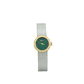 Christian Dior 18K White Gold Steel Diamond La de deux Dior 19mm Quartz Watch