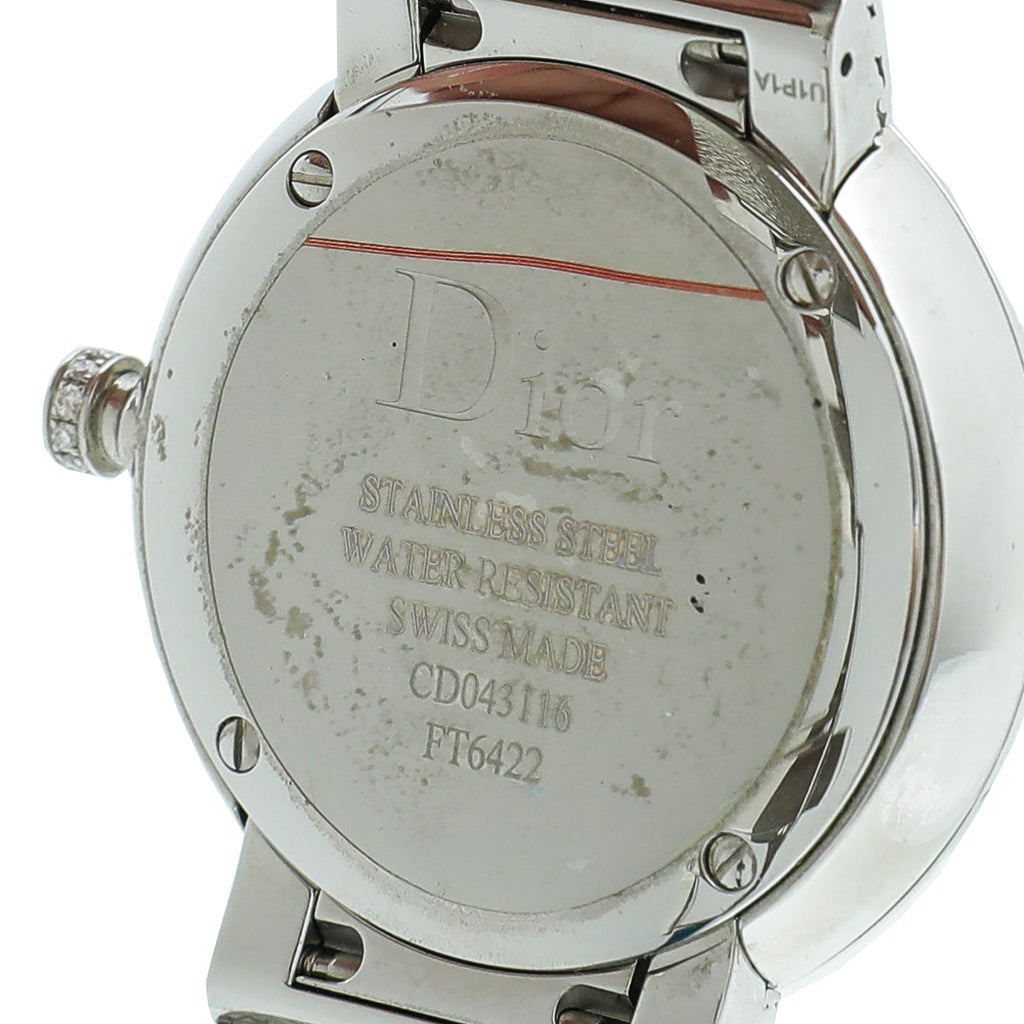 Christian Dior ST.ST MOP Diamond La D de Dior Satine 36mm Quartz Watch