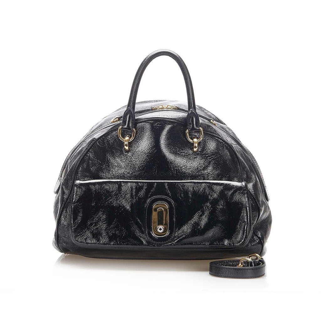 Dolce & Gabbana Patent Leather Satchel (SHG-22264)