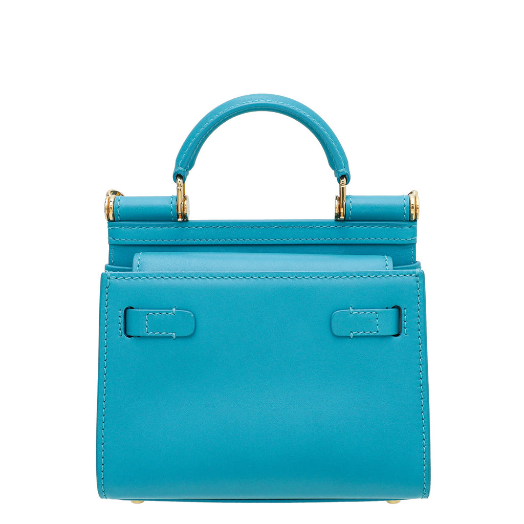 Dolce & Gabbana Sky Blue Sicily 58 Micro Bag