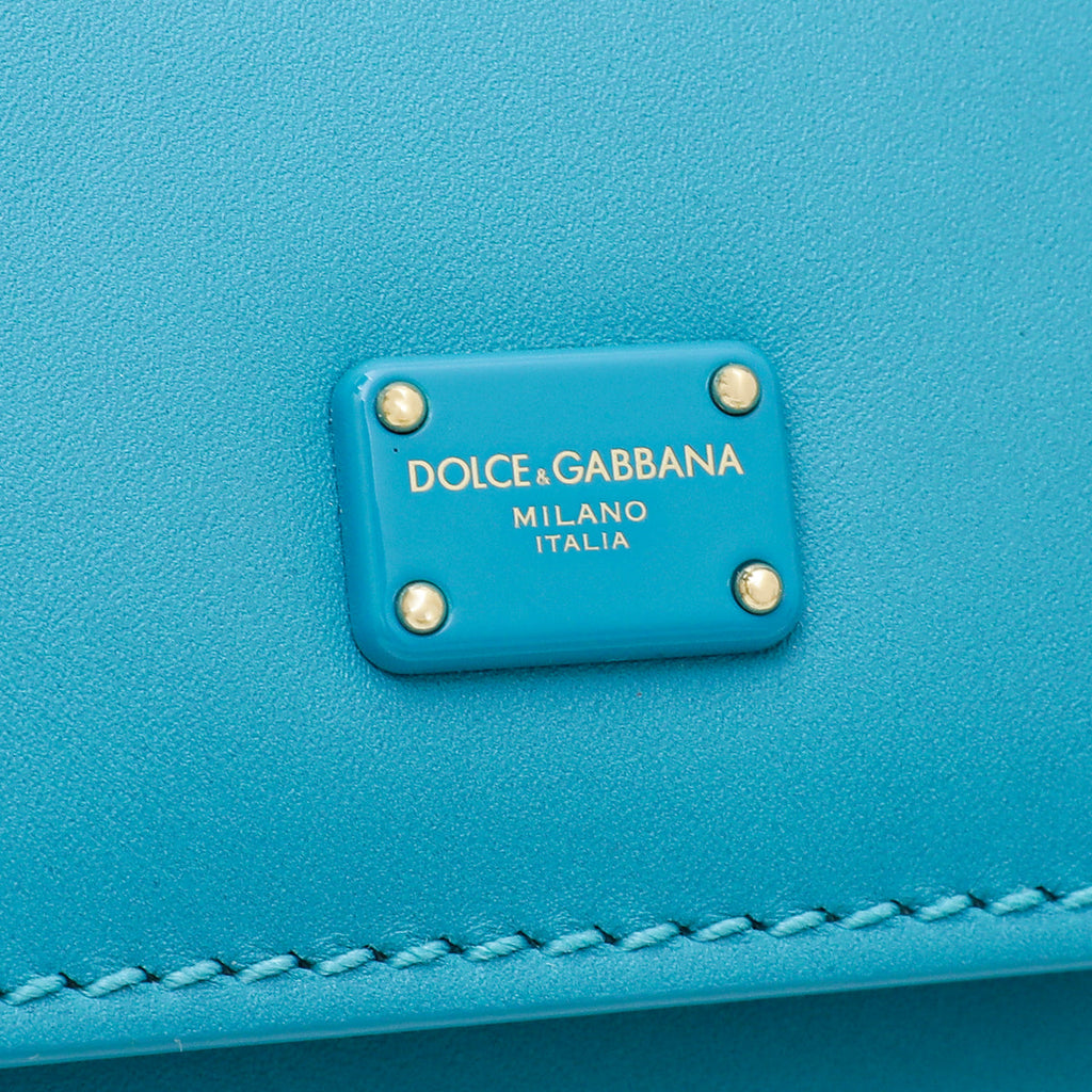 Dolce & Gabbana Sky Blue Sicily 58 Micro Bag