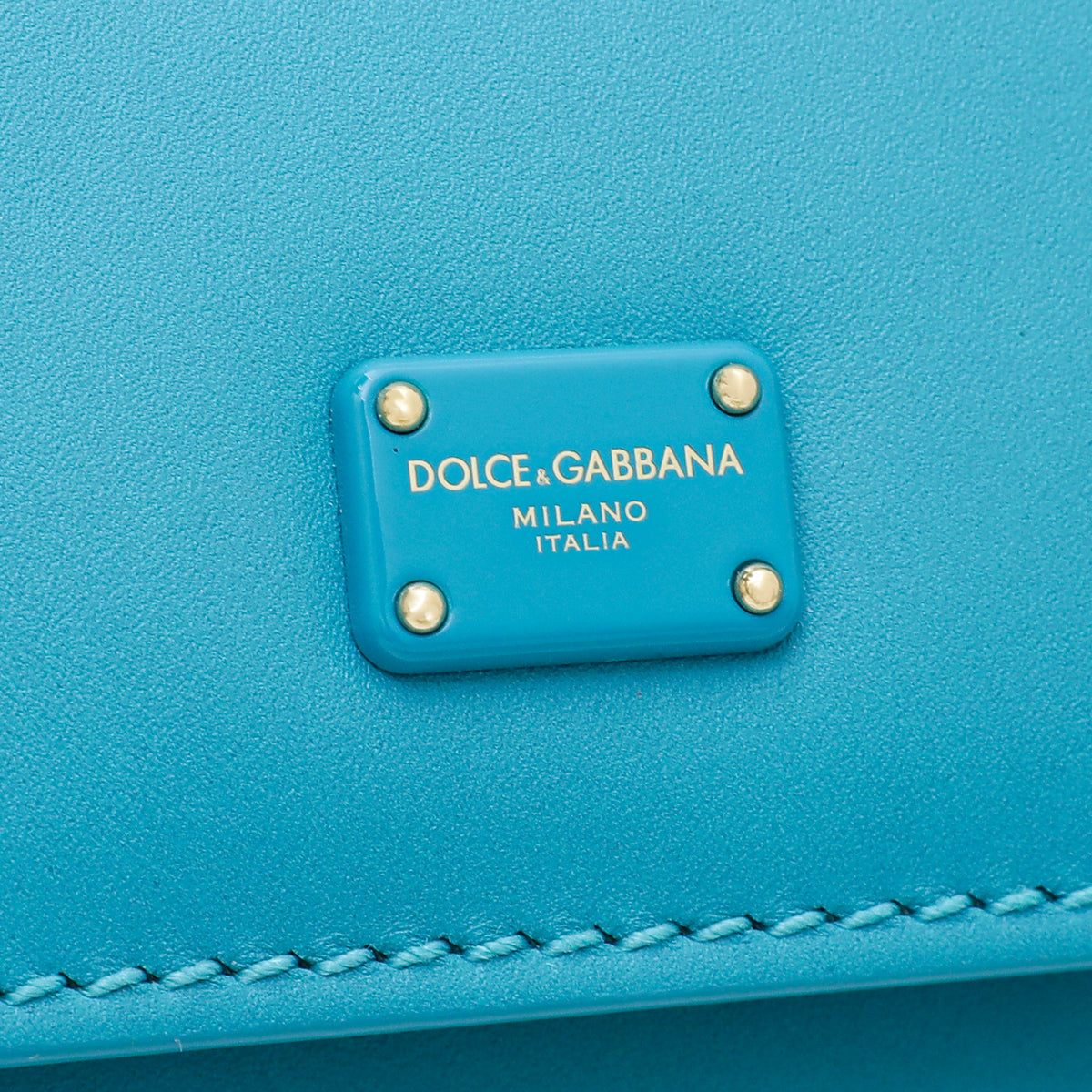 Dolce & Gabbana Sky Blue Sicily 58 Micro Bag