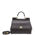 Dolce & Gabbana Prune Dauphine Sicily Bag