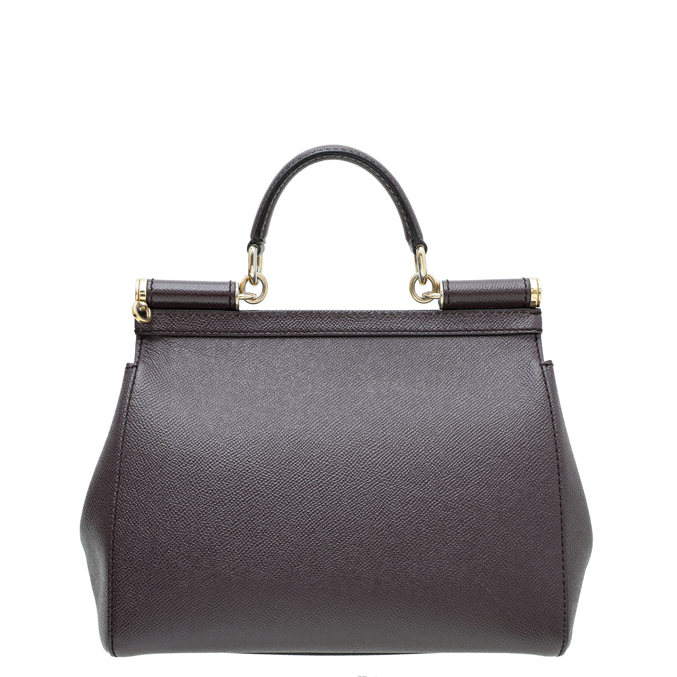 Dolce & Gabbana Prune Dauphine Sicily Bag